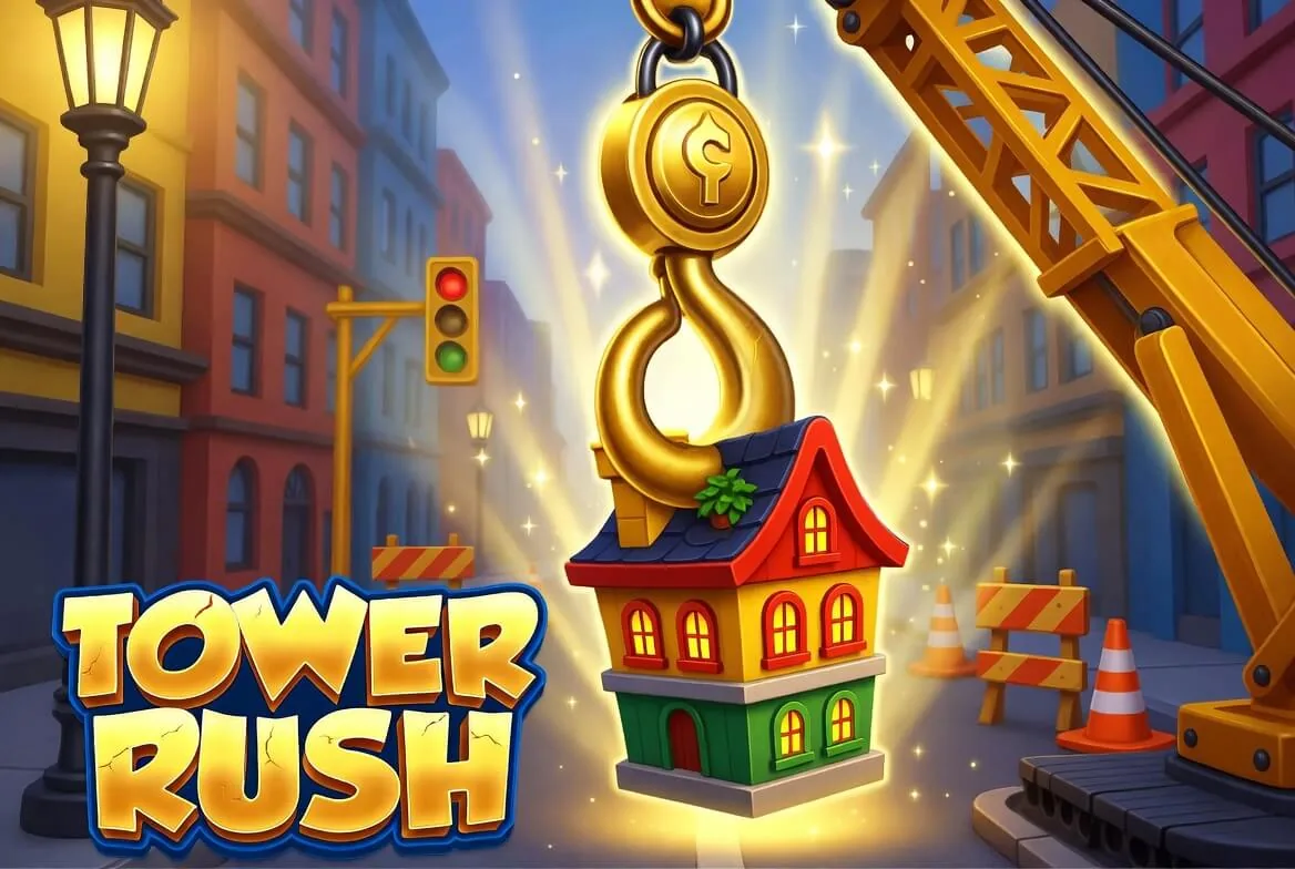 Tower Rush demo gameplay with the multiplier rising