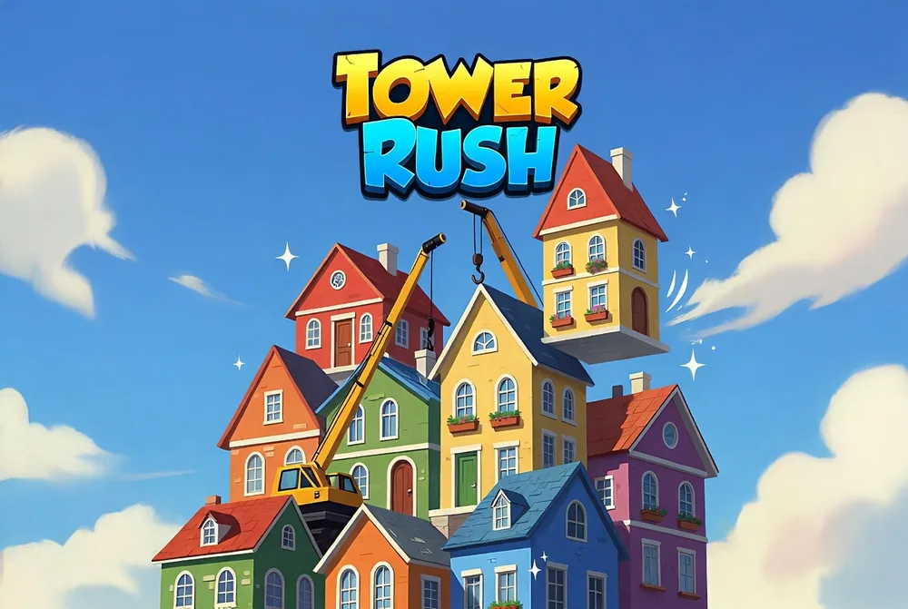 Tower Rush running on a mobile phone screen